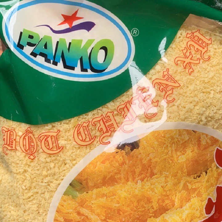 (1 gói) Bột chiên xù panko loại ngon- chay mặn dùng được (túi 100gr)