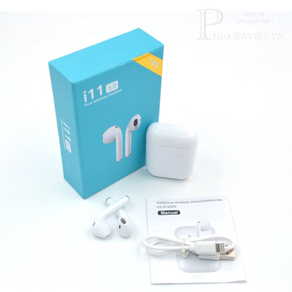 ⚡XẢ KHO i11 - i12⚡Tai nghe Bluetooth không dây i11, i12, inpods 12 [ Hàng lỗi đồng bộ ]