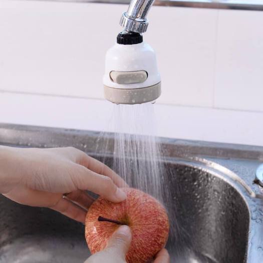 Đầu Vòi 3 Chế Độ Phun Điều Hướng 360 Độ