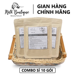 [Sỉ 10 Gói] kem tắm trắng da Thảo Mộc K'HULA MILK dòng tắm trắng body cao cấp, tắm là trắng, hàng chính hãng Huyền Milk