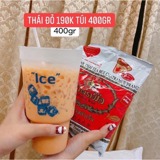 Trà thái đỏ Chatramue 400gr hàng Thái xịn