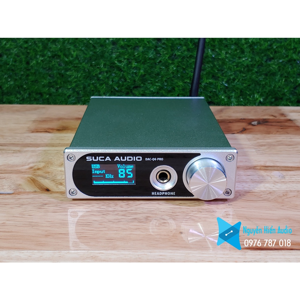 Bộ giải mã DAC SUCA Q6 Pro mới chính hãng 2021(bản nâng cấp của Suca Q6)