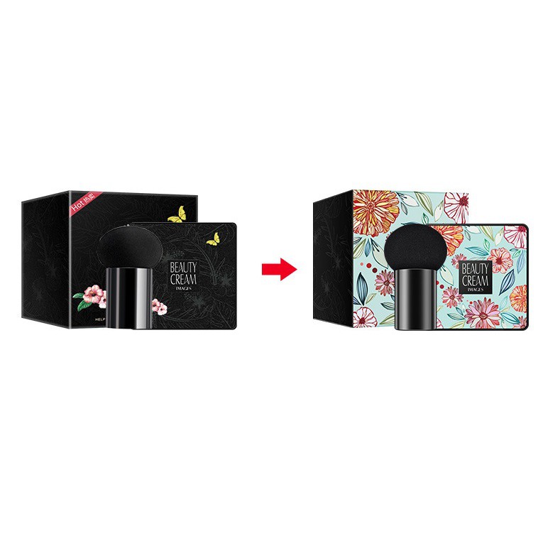 Phấn nước Image kiềm dầu che khuyết điểm kèm cọ đầu nấm họa tiết hoa xinh xắn  Nội Địa Trung | BigBuy360 - bigbuy360.vn
