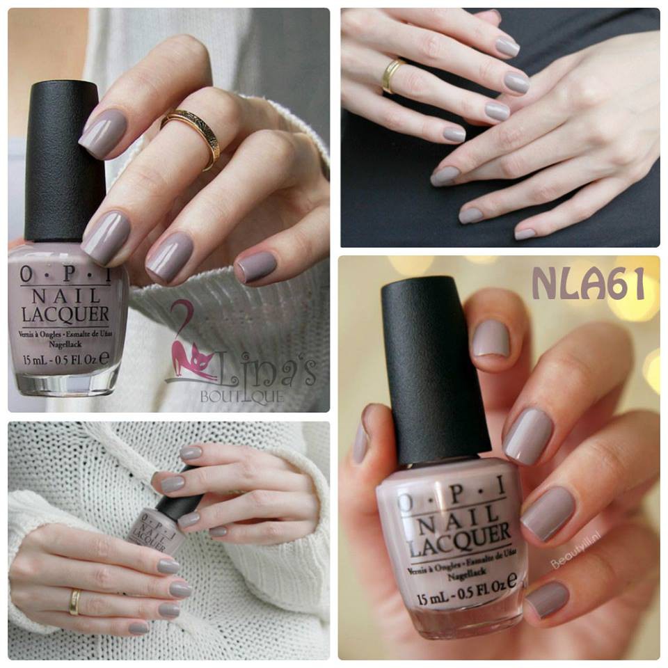 SƠN MÓNG TAY OPI - NLA61 - TAUPE-LESS BEACH