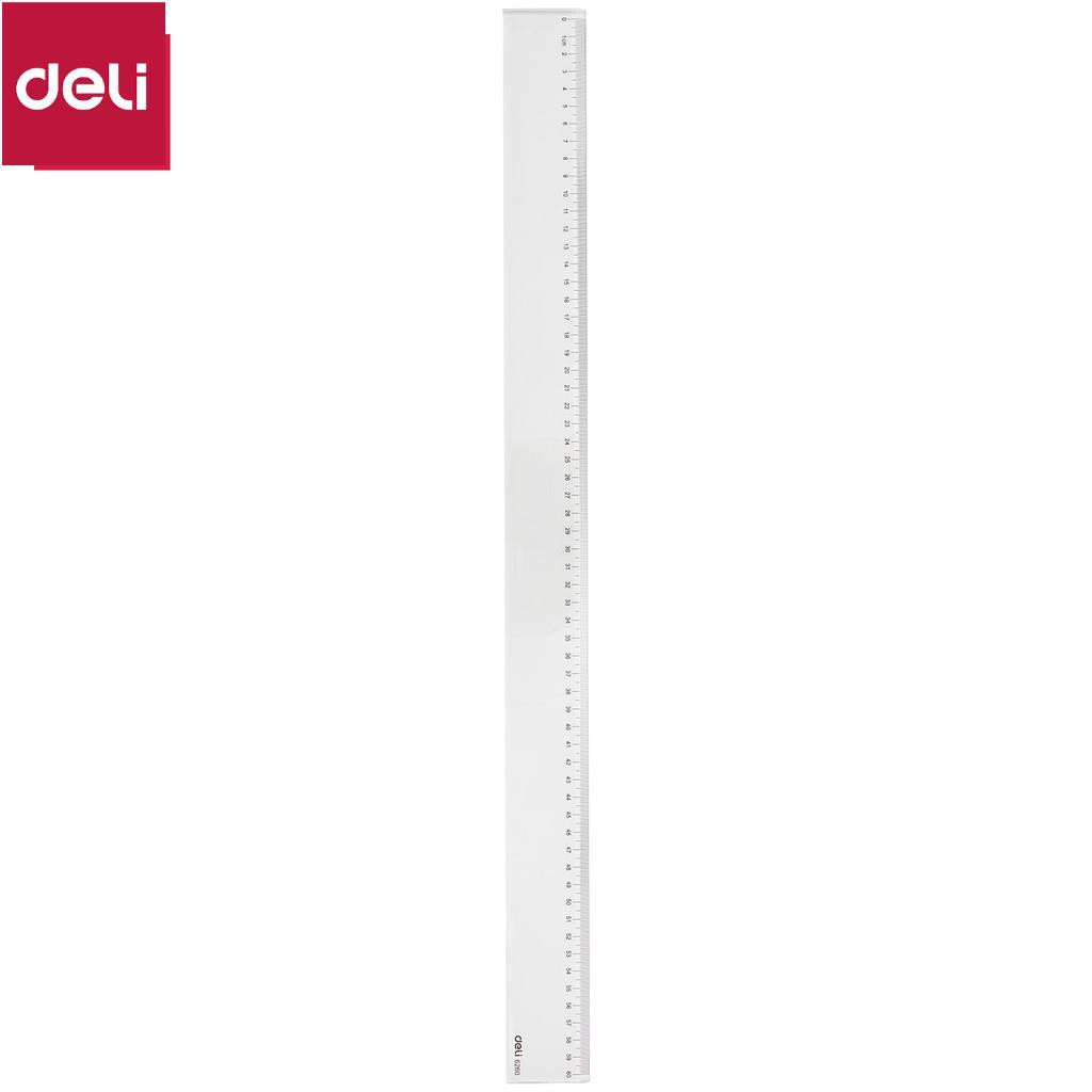 Thước kẻ 60cm Deli, trong suốt - 1 chiếc - E6260 [Deli]