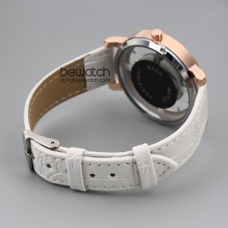 Đồng hồ nữ CR21102 dây da trắng