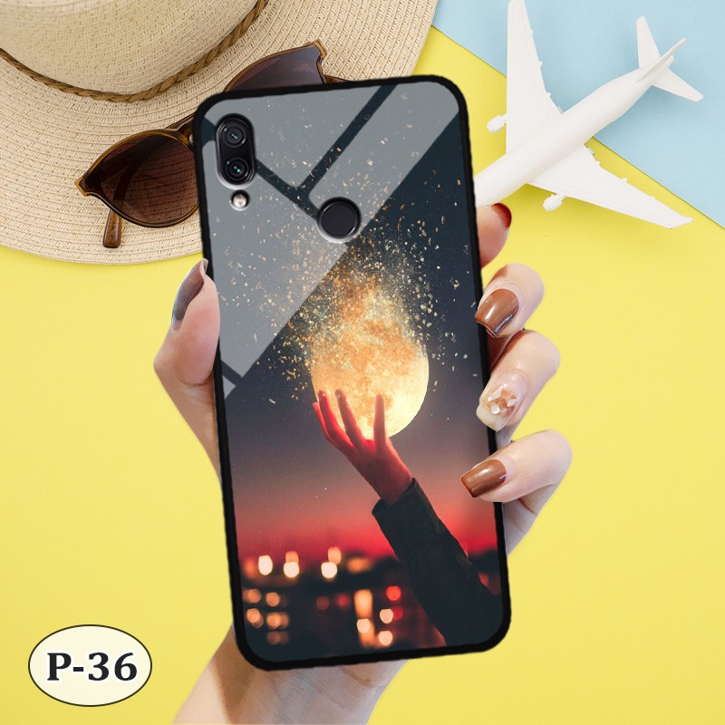 [Mã ELORDER5 giảm 10K đơn 20K] Ốp lưng kính Xiaomi Redmi 7- hình 3D