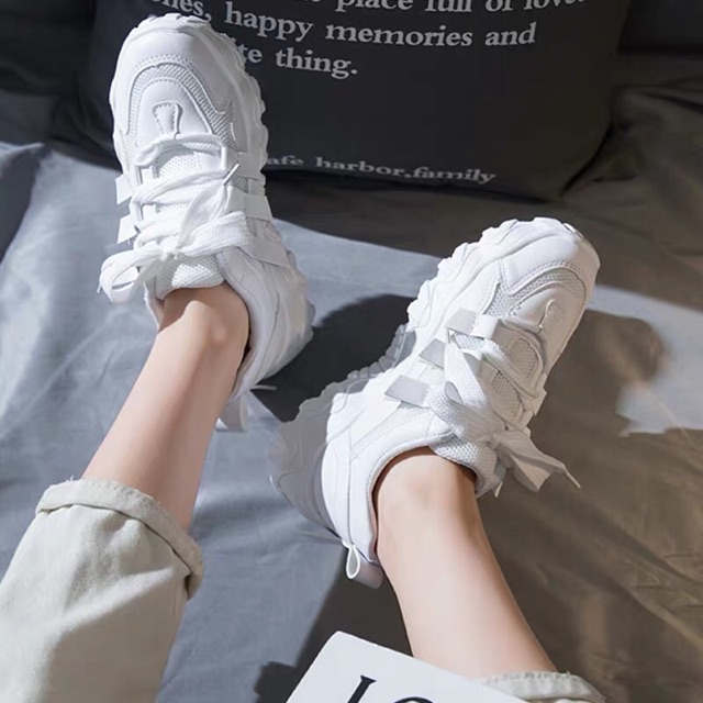 [ 😄 Tặng tất] GIÀY THỂ THAO ULZZANG HÀN QUỐC ĐẾ ĐỘN SIÊU HÓT | BigBuy360 - bigbuy360.vn