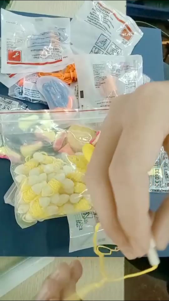 1 đôi NÚT BỊT TAI CHỐNG ỒN 1 TẦNG 28db | Nút tai chống ồn 2 tầng màu cam | BigBuy360 - bigbuy360.vn