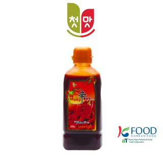 NƯỚC SỐT SIÊU CAY - DẦU ỚT - TINH DẦU ỚT CAPSAICIN CHUNGWOO 550G