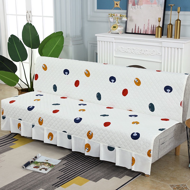 Vỏ Bọc Đệm Ghế Sofa Lười Không Trơn Gấp Gọn Chống Bụi Trang Trí Đơn Giản Thông Dụng