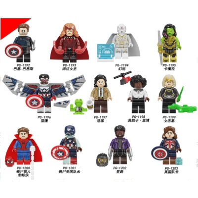 Mô Hình Lắp Ráp Nhân Vật Loki Trong Marvel