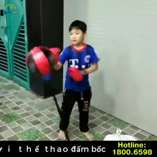 MVP561 Bộ Đồ Chơi Đấm Bốc Cho Bé Boxing Set (có găng tay, trụ đỡ, giá đỡ)