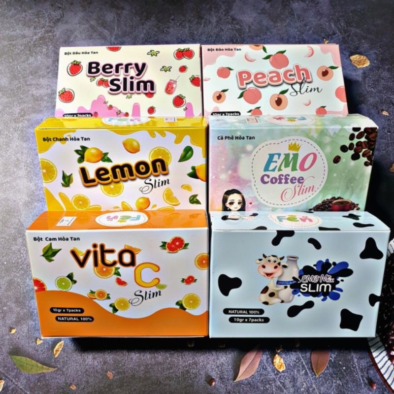 3 hộp 3vị giảm cân trái cây KM