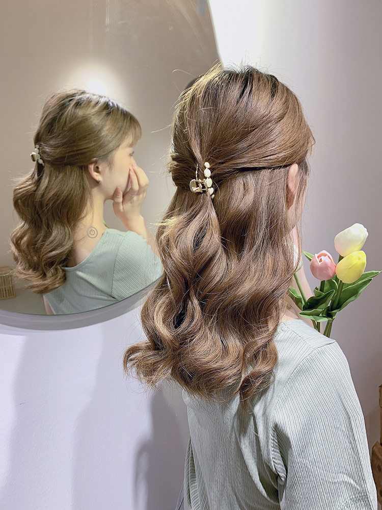 Kẹp Tóc Xinh Xắn Theo Phong Cách Hàn Quốc Dành Cho Nữ