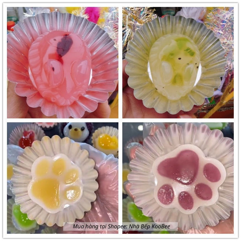 Combo 5 khuôn làm bánh tart trứng, nướng hàu, làm thạch truyền nhiệt tốt - Khuôn nướng bánh tái sử dụng nhiều lần
