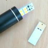 Đèn 4 led cảm ứng siêu mỏng cắm cổng USB