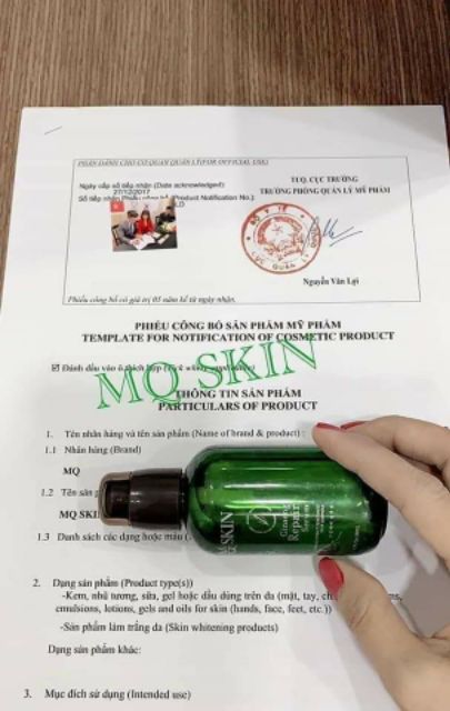 SERUM THAY DA NHÂN SÂM