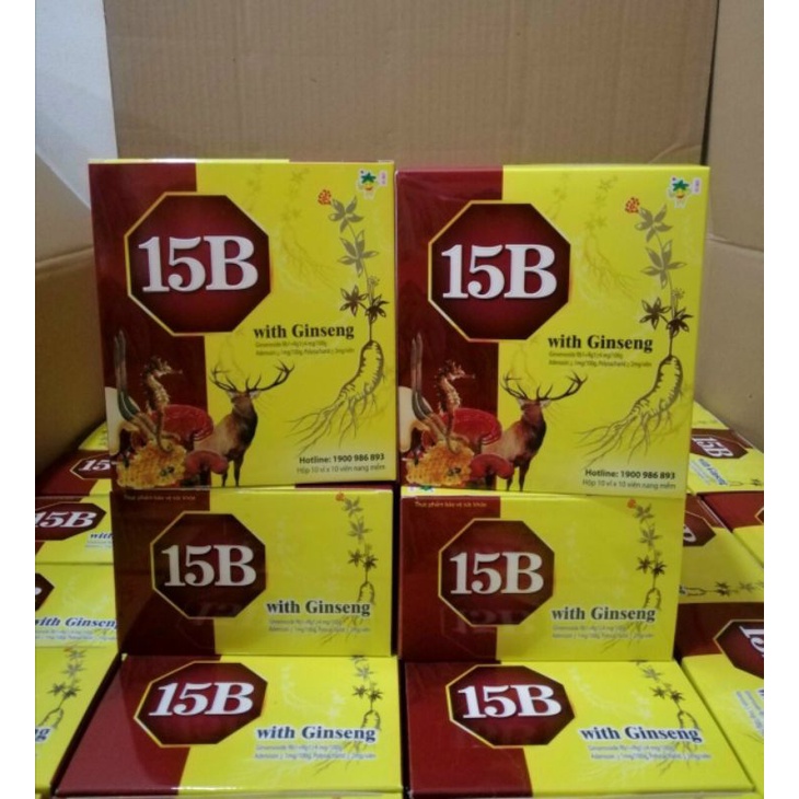 Viên uống bổ sung Vitamin 15B ginseng 100 viên