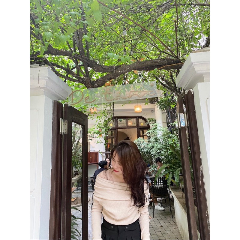 ÁO LEN TRỄ VAI