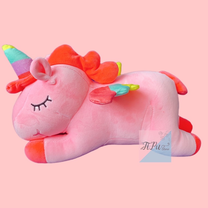 Gấu bông ngựa Pony unicorn cao cấp 40-100cm