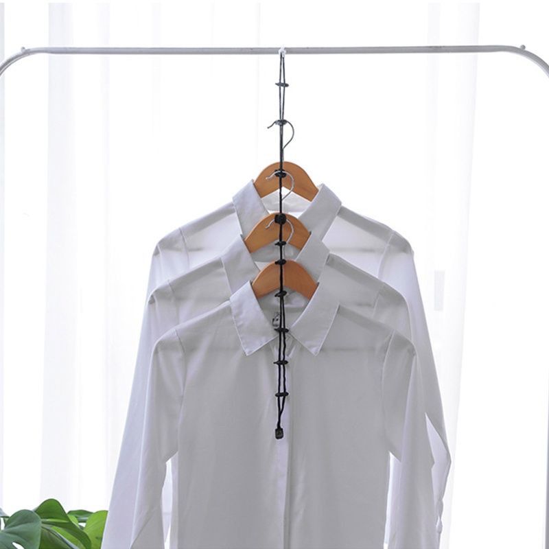 Youyo Dây Phơi Vớ Có Thể Điều Chỉnh Kèm Móc Treo Đồ Lót Nhỏ Gọn Linh Hoạt Sắp Xếp Gọn