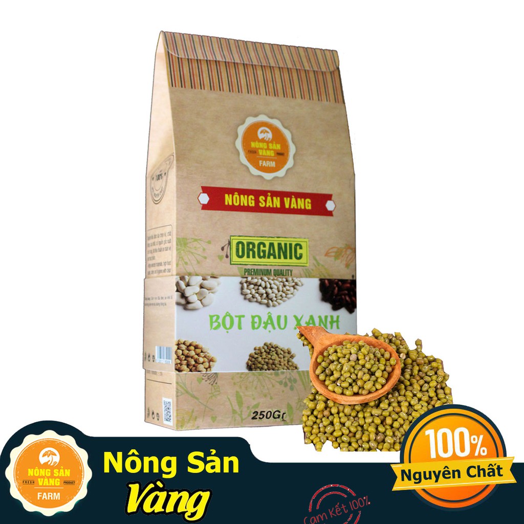 Bột Đậu Xanh 250gr - Nông Sản Vàng