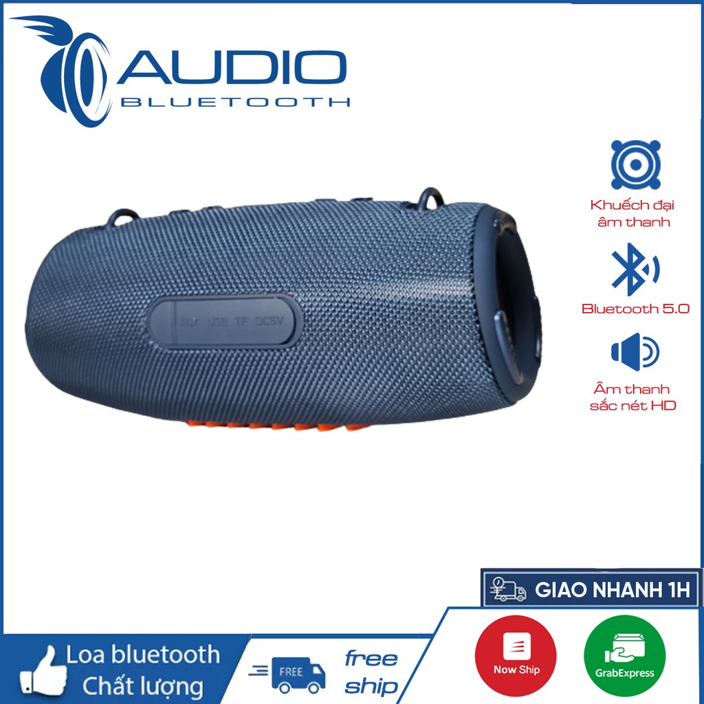 Loa bluetooth JBL V5.1 Xtreme 3 chống nước bass ấm tặng kèm dây đeo