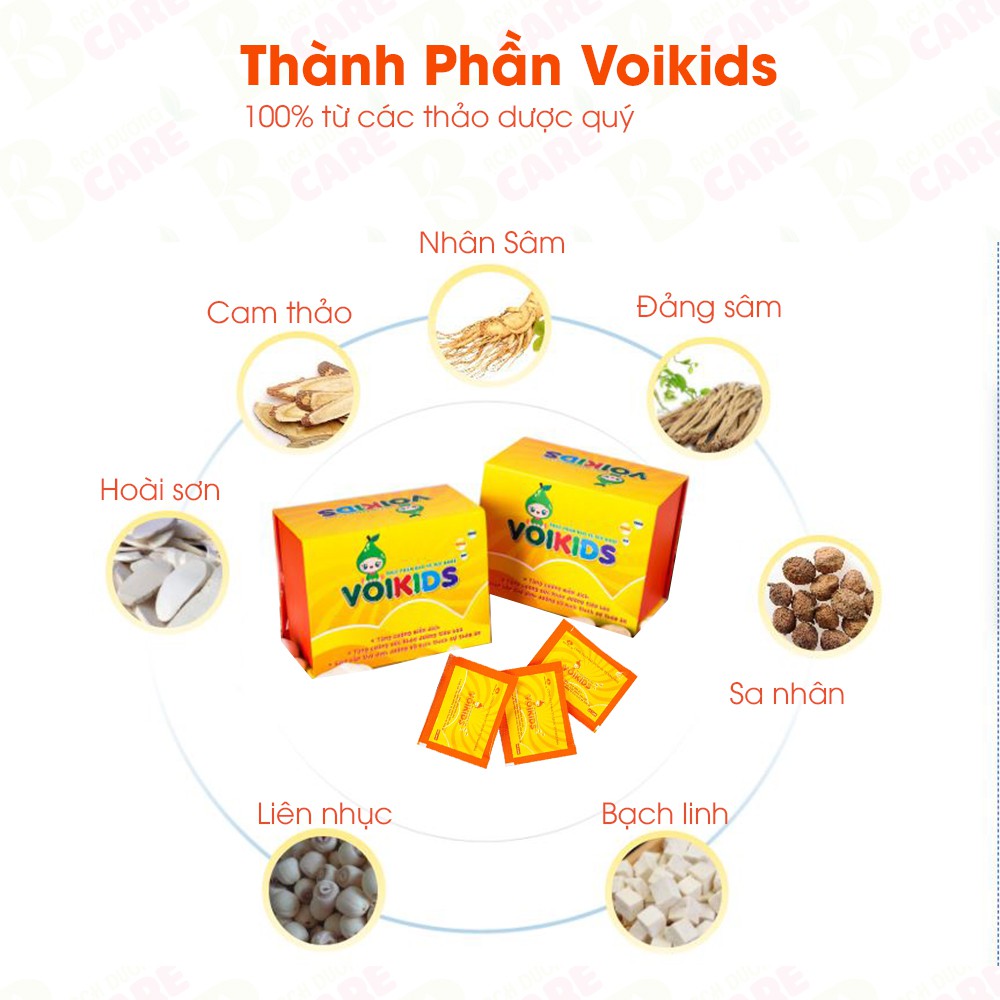 Cốm ăn ngon Voikids Hộp 20 gói