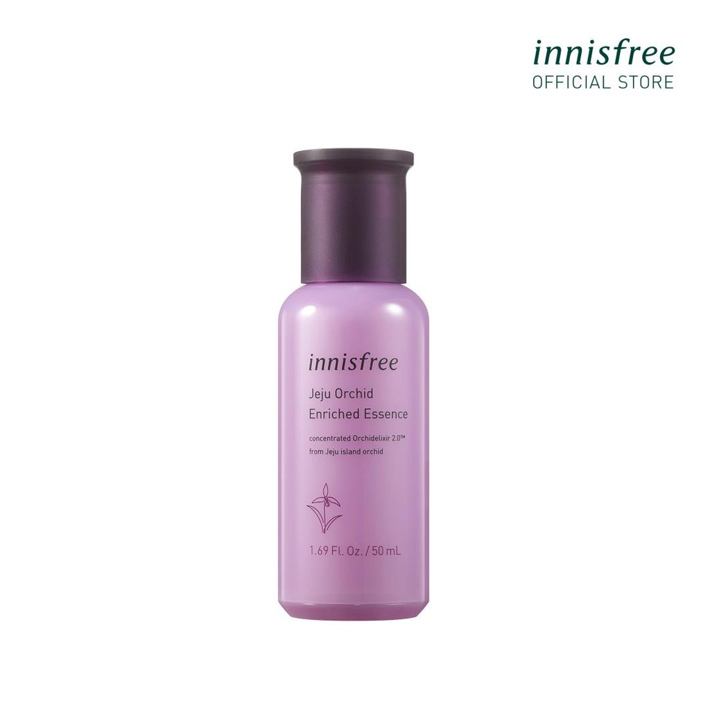 [Mã COSINNI8 giảm 10% đơn 400K] Tinh chất dưỡng ngăn ngừa lão hóa sớm từ hoa lan Innisfree Jeju Orchid Enriched 50ml