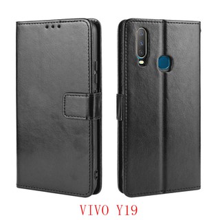 Ốp lưng VIVO Y19 Y 19 Ví da giả VIVOY19 Bao da Ốp lưng Ốp lưng Vivo Y19 2019 Bao da
