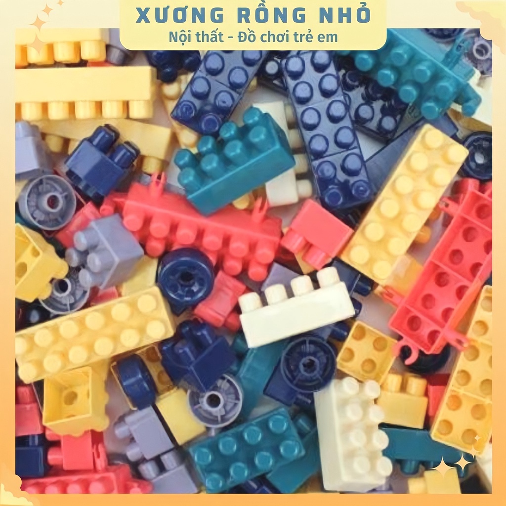 Đồ Chơi Xếp Hình Lego 520 Chi Tiết Tháo Lắp Phát Triển Trí Tuệ Cho Bé - Xương Rồng Nhỏ