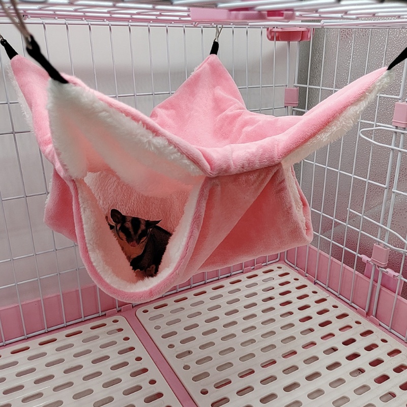 Túi ngủ hai lớp dày dặn giữ ấm dành cho chuột hamster