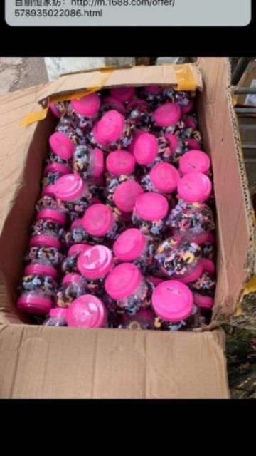 HỘP KẸP TÓC CHO BÉ GÁI,