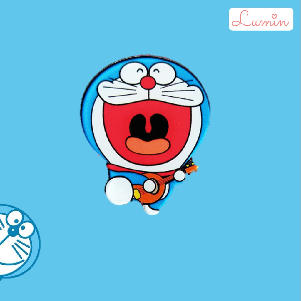 Huy hiệu cài balo, pin, ghim cài hình doraemon dễ thương | Lumin Store