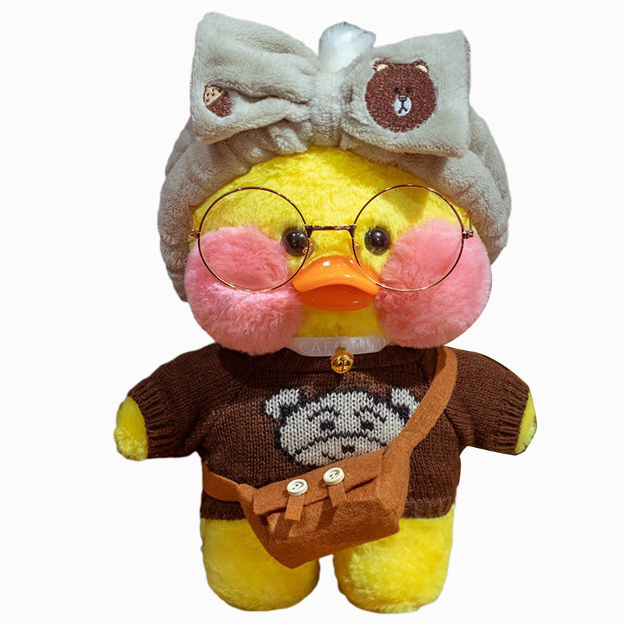 Vịt Con Nhồi Bông Màu Vàng Mềm Mại 0723