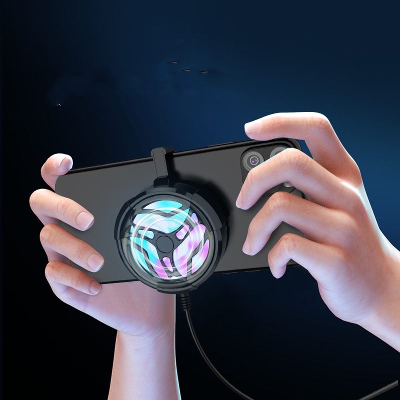 Quạt Tản Nhiệt Nhanh Màu Sắc Nhẹ Thông Dụng Cho Điện Thoại Di Động