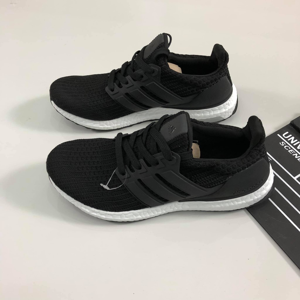 Giày sneaker Ultra Boost đen boost trắng 4.0 nam nữ