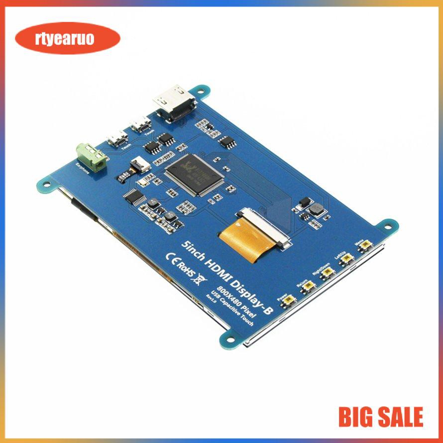 Màn Hình Lcd 5 Inch 800x480 Cho Raspberry Pi 4 Model B 3b + / 3b / 2b / B +