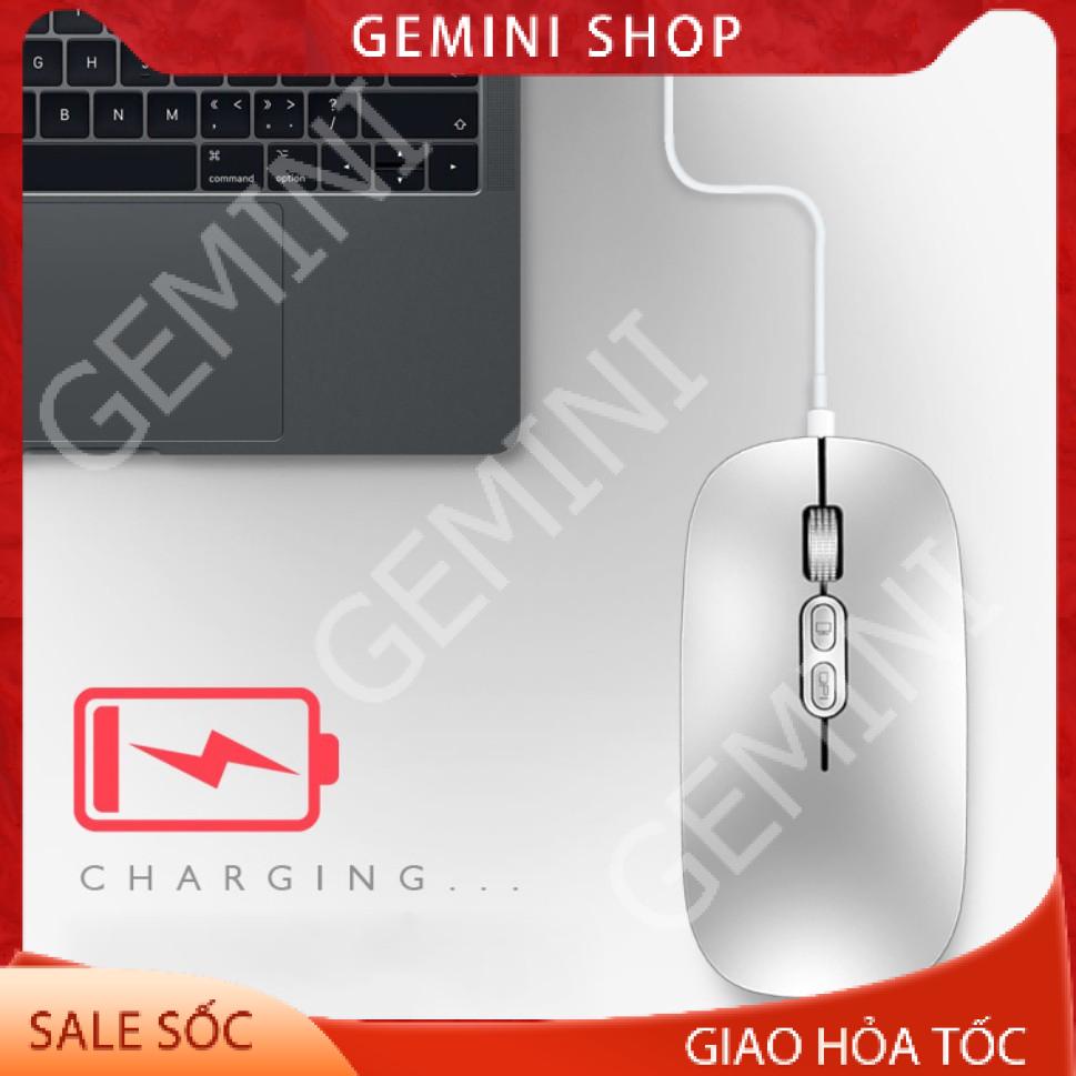 Chuột Bluetooth kiêm chuột không dây 2 in 1, PIN SẠC M103 cho điện thoại laptop macbook máy tính bảng ipad GEMINI SHOP