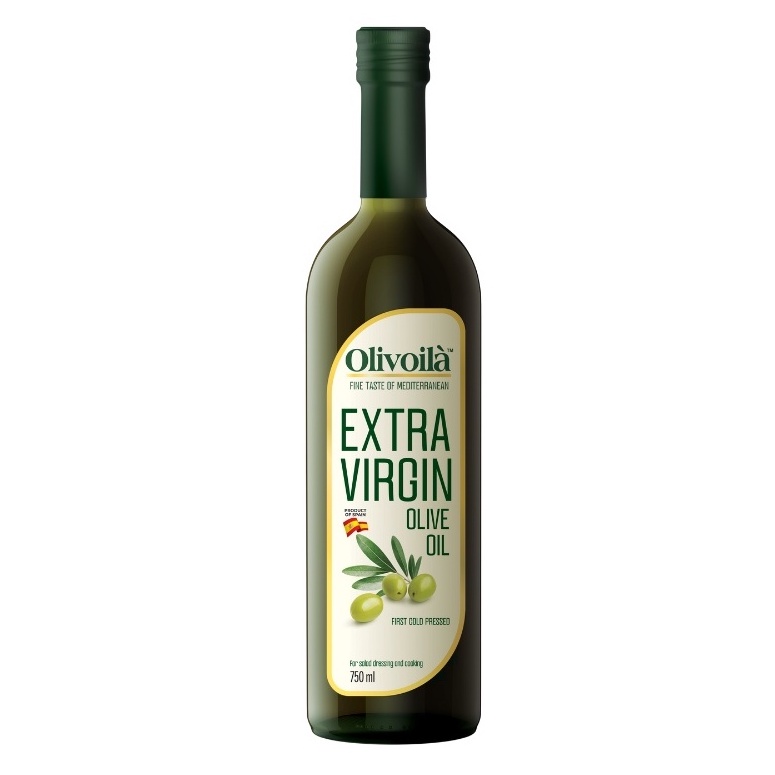 Dầu Ôliu Nguyên Chất Olivoilà Extra Virgin 750 ml