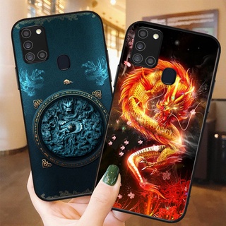ốp lưng điện thoại Samsung a21s bộ hình bọ cạp rồng phong cách nam