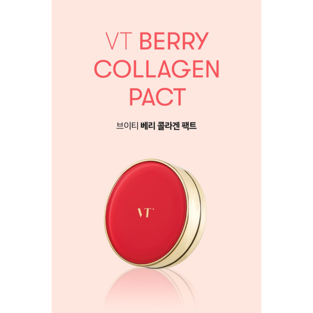 Phấn Nền Chứa Collagen VT Berry Collagen Pact