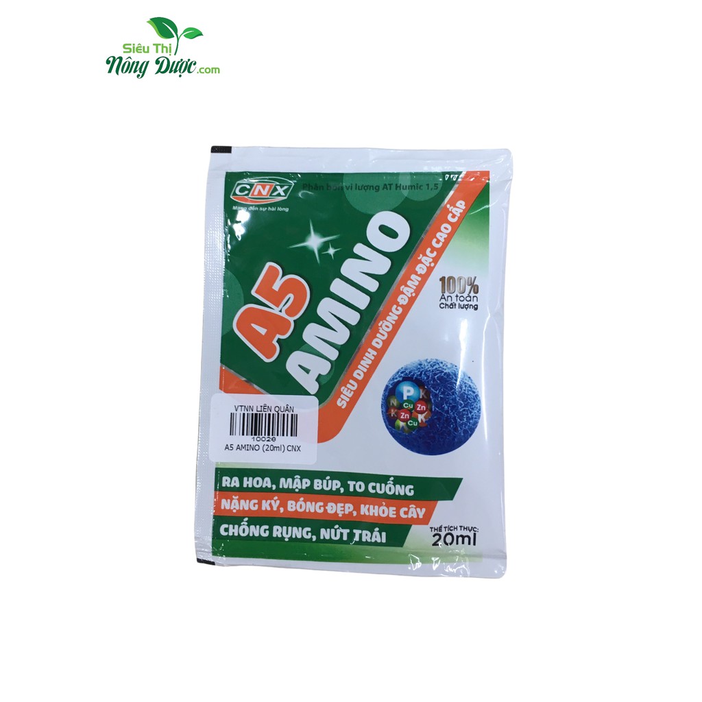 Phân bón lá A5 AMINO (20ml)