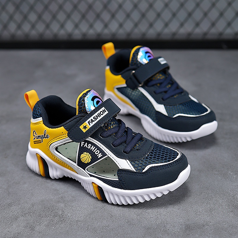 Giày Thể Thao Lưới Thoáng Khí Siêu Nhẹ Thời Trang Mùa Xuân Mới Cho Bé Trai 2022