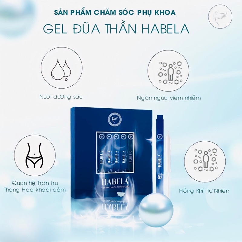 Đũa Thần Habela Gel Vệ Sinh Phụ Nữ - Se Khít Làm Hồng Vùng Kín