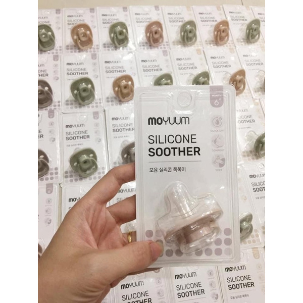 TI GIẢ SILICONE MOYUUM CHO BÉ