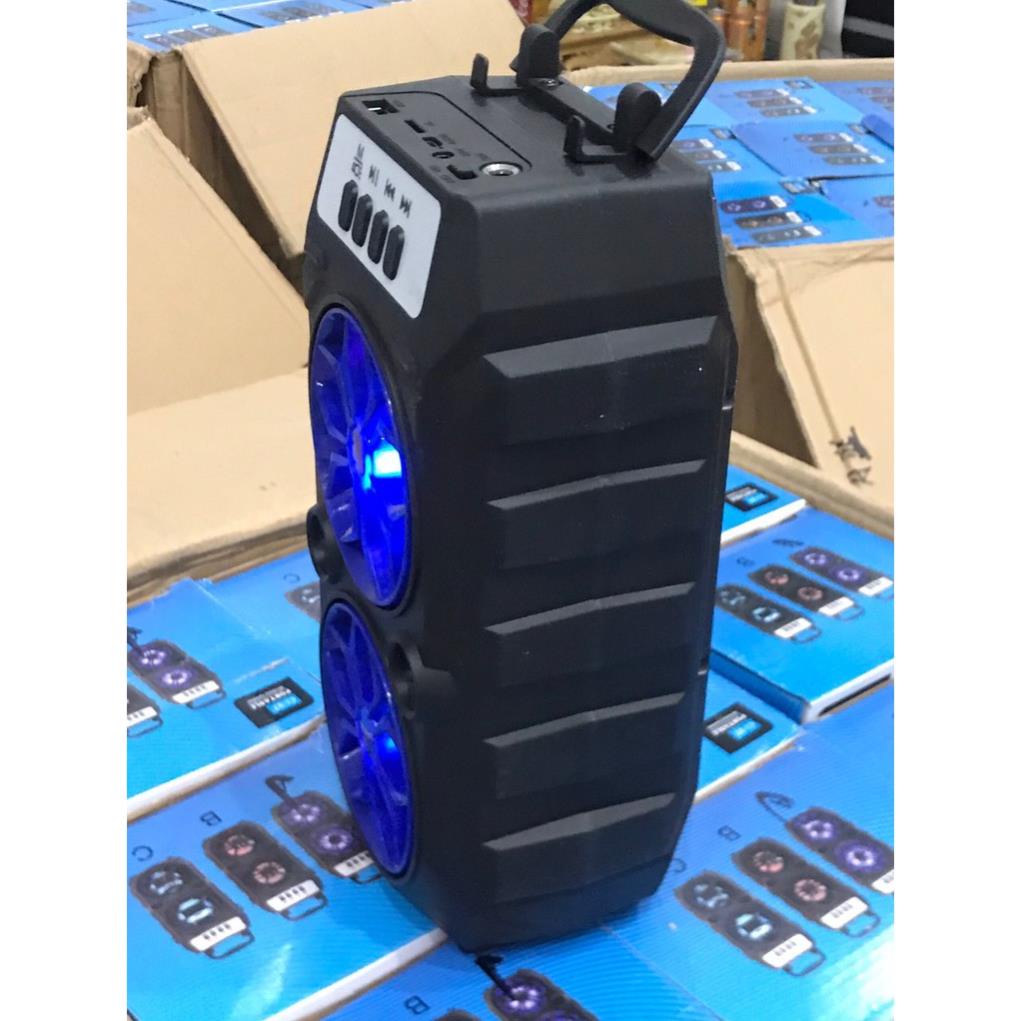 Loa bluetooth kèm micro hát karaoke CL 97 - loa tích điện không dây mini có khe cắm thẻ nhớ và usb - âm thanh lớn