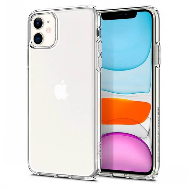 Ốp lưng iPhone 11 Pro Max / 11 / 11 Pro Spigen Liquid Crystal (Trong Suốt) Hàng Chính Hãng.