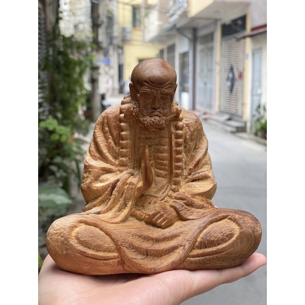 Đạt Ma Sư Tổ Gỗ Ngọc Am Hà Giang